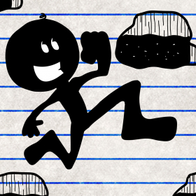 couverture jeux-video Stickman Sprinter Dash - Impossible platform geometry while running a marathon as a doodle runner