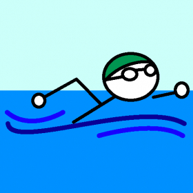 couverture jeu vidéo Stickman Swimming Pro