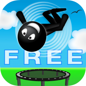 couverture jeu vidéo Stickman Trampoline - Extreme Backflip &amp; Frontflip Action FREE