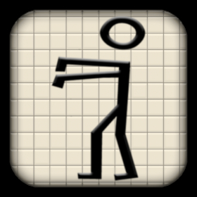 couverture jeu vidéo stickman zombie