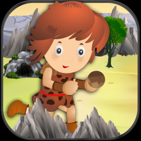 couverture jeu vidéo Stone Age Caveman Couple Fight