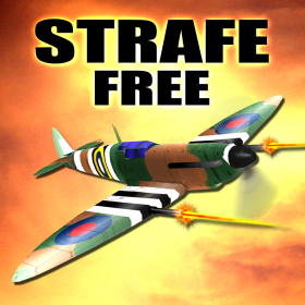 couverture jeu vidéo Strafe WW2 / WWII - Dogfighting Aces of the Second World War Plane Flying Game: USAF / RAF / Luftwaffe Pilots (1940 - 1945)