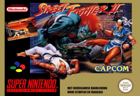 couverture jeu vidéo Street Fighter II