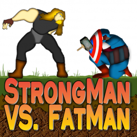 couverture jeu vidéo STRONGMAN vs FATMAN