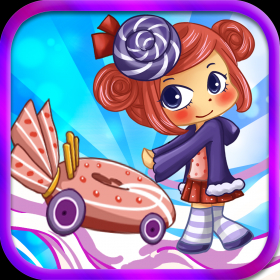 couverture jeu vidéo Sucre Rush Rockstar Tiret: Un Doux Shop la Fille course