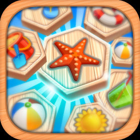 couverture jeu vidéo Summertime VaCay Match Three (Full) - A super fun in the sun tap game!