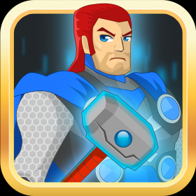 couverture jeu vidéo Super Action Hero Thor &amp; Loki vs Valkyrie et Viking Asgard Monde de Thunder Marteau Dieu Slayer War Combat - Le Jeu d'Arcade Edi