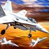 couverture jeu vidéo Super Aircraft Combat Air - Sprinting In The Clouds