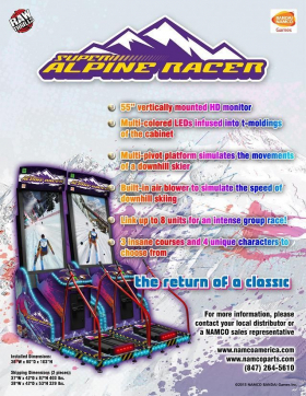 couverture jeu vidéo Super Alpine Racer