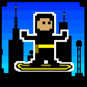 couverture jeu vidéo Super Board Zombie-Ninja - Catch the Fruits and the Gold Ninja Stars !