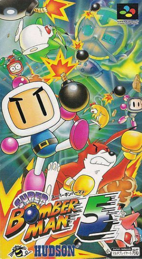 couverture jeu vidéo Super Bomberman 5
