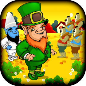 couverture jeu vidéo Super Fantasy World Rush FREE - A Gnome, Lep, &amp; Dwarf Runner's Village
