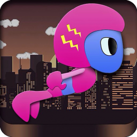 couverture jeu vidéo Super Flappy Hero