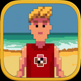 couverture jeu vidéo Super Footbag - Championnat du Monde 8 bits de jonglerie de Hacky sack jeu de sport - Or