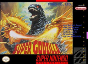 couverture jeu vidéo Super Godzilla