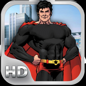 couverture jeu vidéo Super Hero Escape: Battle of the god vs man to protect the steel kingdom - Free version