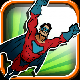 couverture jeu vidéo Super Hero Landing - Full Version