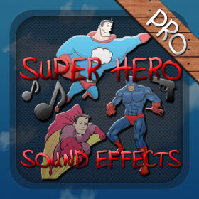 couverture jeu vidéo Super Hero Sound Effects (Pro)