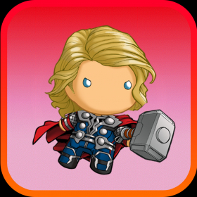 couverture jeu vidéo Super Heroes Super Sonic Surfer: Unofficial Avengers Edition