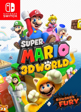 couverture jeu vidéo Super Mario 3D World + Bowser&#039;s Fury