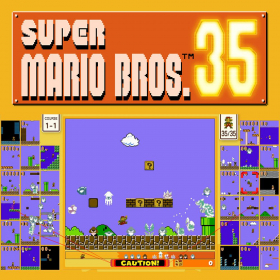 couverture jeu vidéo Super Mario Bros. 35
