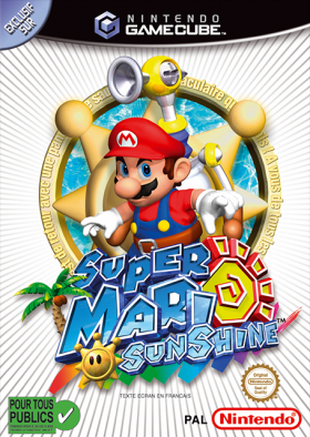 couverture jeu vidéo Super Mario Sunshine