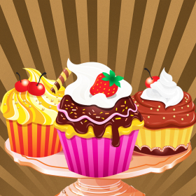 couverture jeu vidéo Super mini sucrés bon gâteau clickers folie