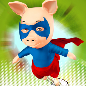 couverture jeu vidéo Super Pig Adventures - Full Version