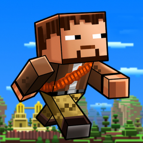 couverture jeu vidéo Super Pixel Pistol Hero vs. Monsters - A Block World Survival Game Free