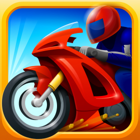 couverture jeu vidéo Super Racer Moto Mec Unstoppable Voleur Police Chase