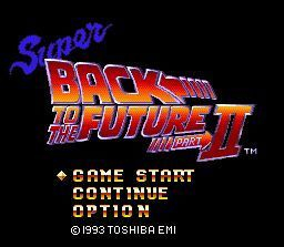 couverture jeu vidéo Super Retour vers le futur II