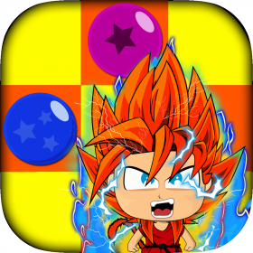 couverture jeu vidéo Super Saiyan Z Checkers : “ The Legendary Dragon Warrior Puzzle Fighting Ball Edition ”