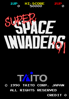 couverture jeu vidéo Super Space Invaders &#039;91