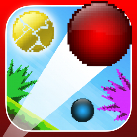 couverture jeu vidéo Super Spike Dodge! - A Bouncing Red Ball Drop Game FREE