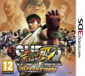 couverture jeu vidéo Super Street Fighter IV 3D Edition
