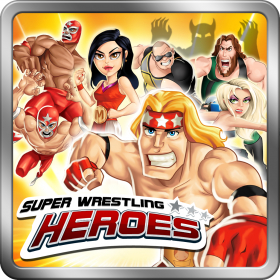 couverture jeu vidéo Super Wrestling Heroes: Digital Attack