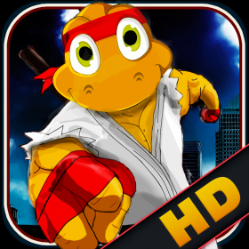 couverture jeu vidéo superbe tortue junior guerrier - nouveau frais le héros ninja jeu runnig libre 2014