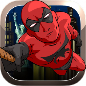 couverture jeu vidéo Superhero Family - Voler et balancer grandiose ville evasion