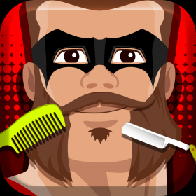 couverture jeu vidéo SuperHero Shave Salon