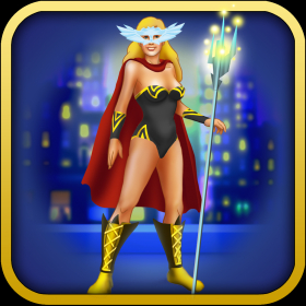 couverture jeu vidéo Superheroes Fille! - Les Filles Puissance Mode et Style du Jeu des Costumes de Rêve