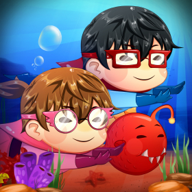 couverture jeu vidéo Superkids Underwater Adventure