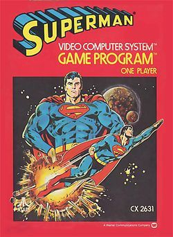 couverture jeu vidéo Superman