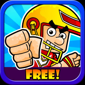 couverture jeu vidéo Superstar Touch Down Rush Free : All American Wild Football match