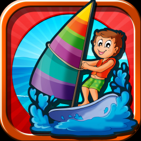 couverture jeu vidéo Surf de Vent extrême - une Course d'Aventure Sportive Océanique Fraîche