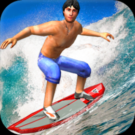 couverture jeu vidéo surf folie - gratuit (3d jeu de sport)