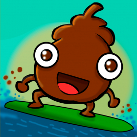 couverture jeu vidéo Surfer Poo