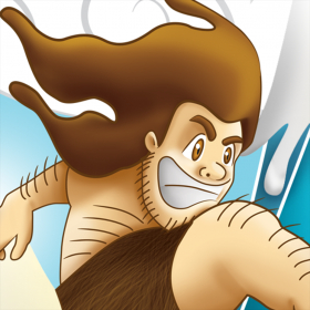 couverture jeu vidéo Surfers of The Stone Age HD - A Crazy Ice Hill Race