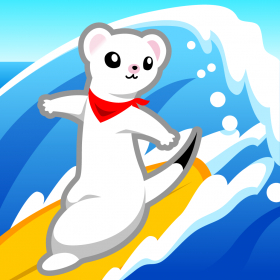 couverture jeu vidéo Surfing Ermine