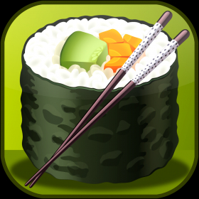 couverture jeu vidéo Sushi Chop Cliqueurs FREE- jeu clique touche Spam