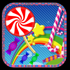 couverture jeu vidéo Sweet Candy Puzzle - Colorful Gum And Fruit Match-3 Game